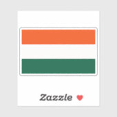 Sticker Drapeau du canton de Guatuso, Costa Rica (Feuille)