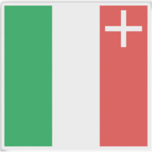 Sticker Drapeau du canton de Neuchâtel (Neuchâtel), Suisse