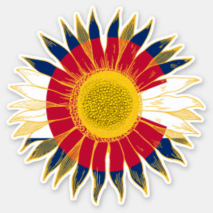 Sticker Drapeau du Colorado