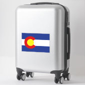 Sticker Drapeau du Colorado (Sur valise)