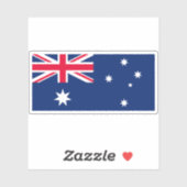 Sticker Drapeau du Commonwealth d'Australie (depuis 1908) (Feuille)