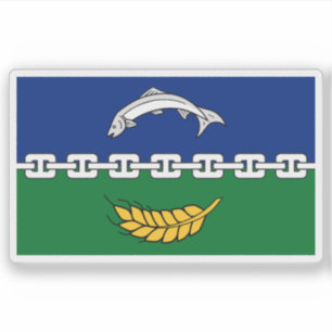 Sticker Drapeau du comté de Berwickshire, Écosse