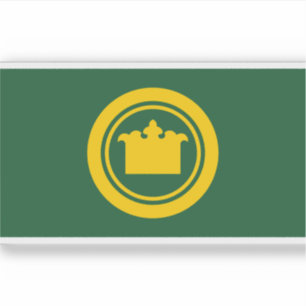 Sticker Drapeau du comté de King, Washington (1984-2007)