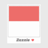 Sticker Drapeau du district de Solothurn, Suisse (Feuille)