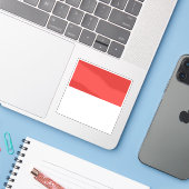 Sticker Drapeau du district de Solothurn, Suisse (Ordinateur portable avec iPhone)