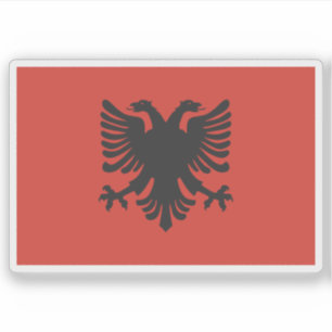Sticker Drapeau du Gouvernement démocratique d'Albanie (19