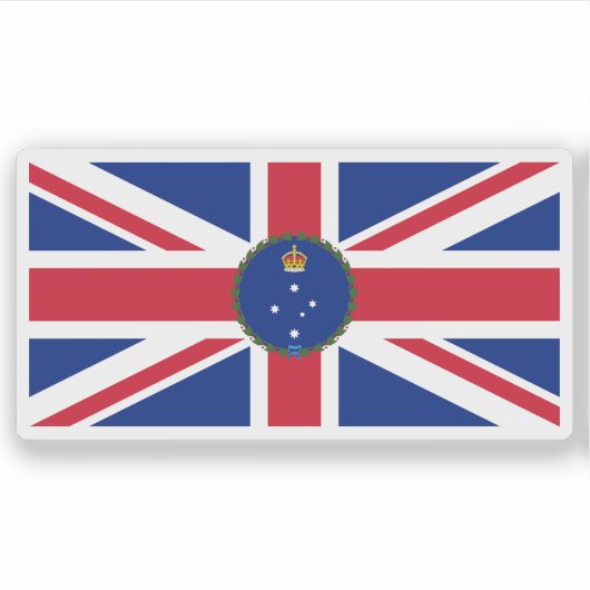 Sticker Drapeau du gouverneur de Victoria (1903-1952), Aus (Devant)