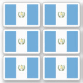 Sticker Drapeau du Guatemala (Devant)