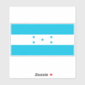 Sticker Drapeau du Honduras (Feuille)