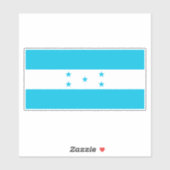 Sticker Drapeau du Honduras (Feuille)
