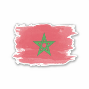 Sticker Drapeau du Maroc bracelet, drapeau national