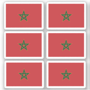 Sticker Drapeau du Maroc - une collection