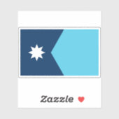 Sticker Drapeau du Minnesota (Feuille)