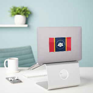 Sticker Drapeau du Mississippi