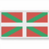 Sticker Drapeau du Pays basque (Devant)