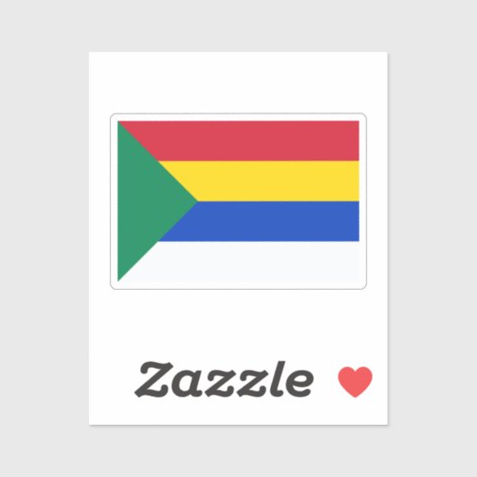 Sticker Drapeau du peuple druze (Feuille)