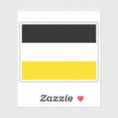 Sticker Drapeau du peuple garifuna (Feuille)