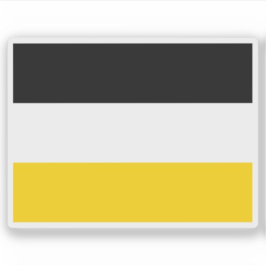 Sticker Drapeau du peuple garifuna (Devant)