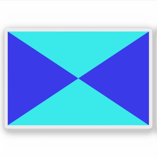 Sticker Drapeau du peuple yenish (Devant)