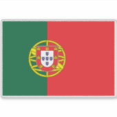 Sticker Drapeau du Portugal (Devant)