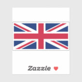 Sticker Drapeau du Royaume-Uni (Feuille)