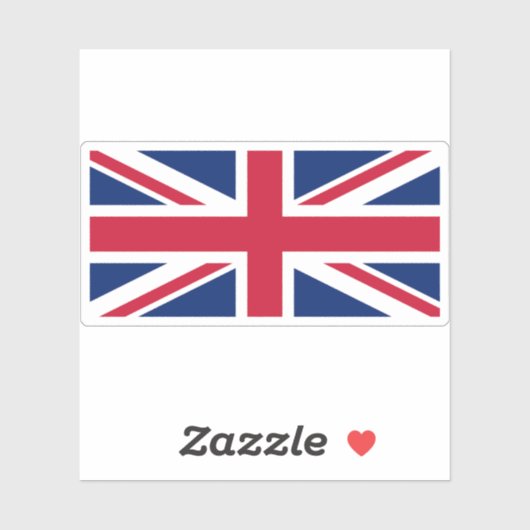 Sticker Drapeau du Royaume-Uni (Feuille)