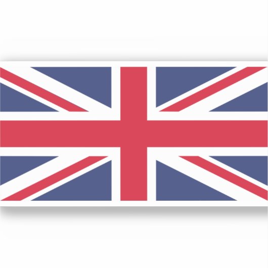 Sticker Drapeau du Royaume-Uni (Recto)