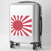 Sticker Drapeau du Soleil Levant impérial japonais, d'Edo  (Sur valise)