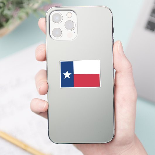 Sticker Drapeau du Texas (Téléphone)