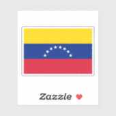 Sticker Drapeau du Venezuela (Feuille)