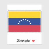 Sticker Drapeau du Venezuela (Feuille)