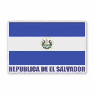 Sticker Drapeau El Salvador