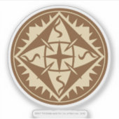 Sticker Drapeau elven (Devant)