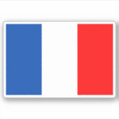 Sticker Drapeau France (Devant)