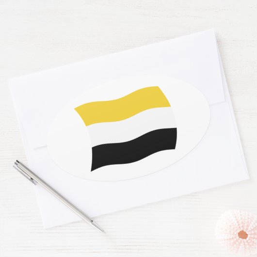 Sticker Drapeau Garifuna (Enveloppe)