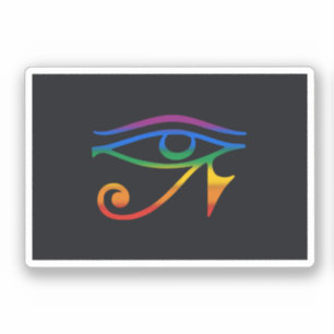 Sticker Drapeau Gay Goth Pride