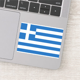 Sticker Drapeau Grèce Patriotique Grec