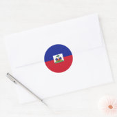 Sticker Drapeau Haïti (Enveloppe)