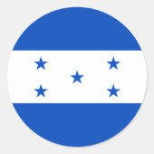 Sticker Drapeau Honduras (Devant)