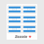 Sticker Drapeau hondurien (Feuille)