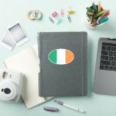 Sticker Drapeau irlandais ovale (Couverture iPad)
