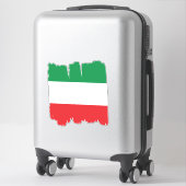 Sticker Drapeau italien Italie (Sur valise)