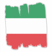Sticker Drapeau italien Italie (Devant)