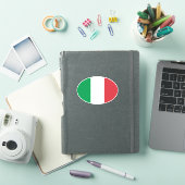 Sticker Drapeau italien ovale (Couverture iPad)