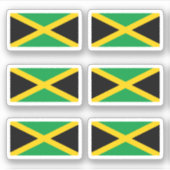 Sticker Drapeau jamaïcain (Devant)