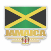 Sticker Drapeau Jamaïque (Devant)