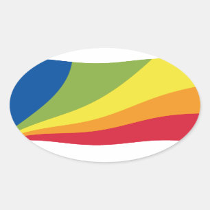 Sticker Drapeau Lingua Franca Nova