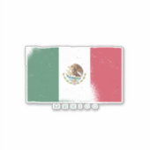 Sticker Drapeau mexicain (Devant)