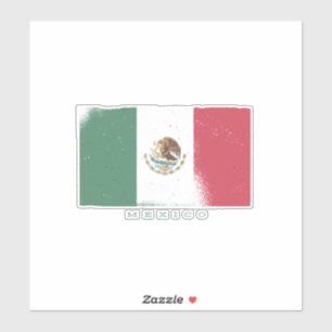 Sticker Drapeau mexicain