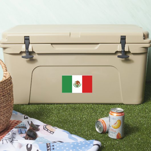 Sticker Drapeau mexicain (Glacière)